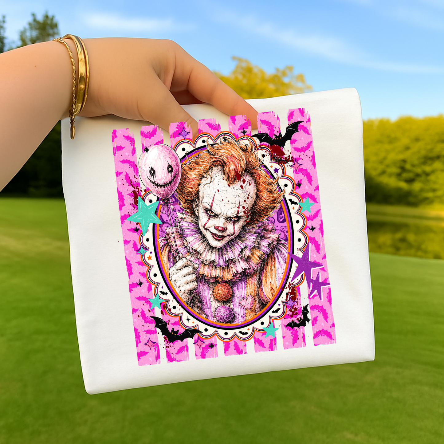 Preppy Horror Characters (Multi Options) Full Color DTF Transfer
