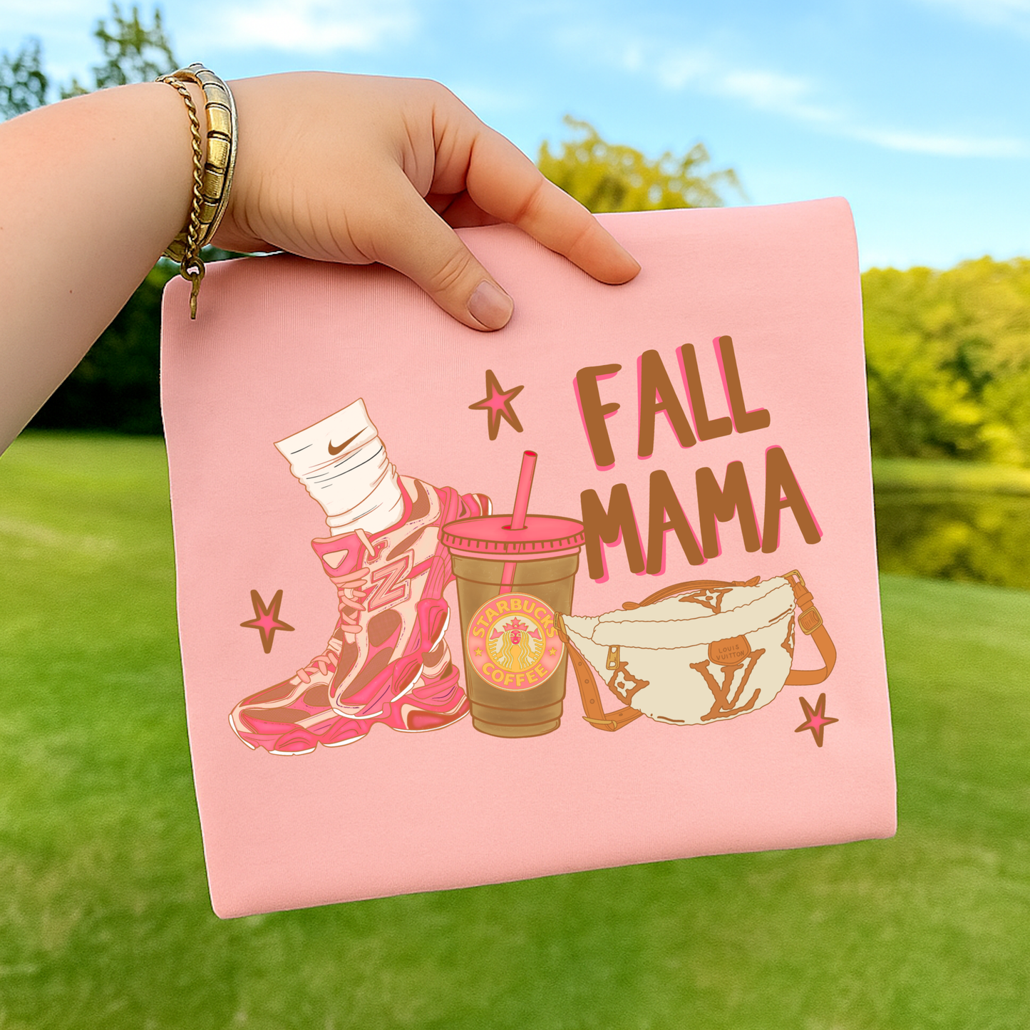 Fall Mama (Boujee)  Full Color DTF Transfer