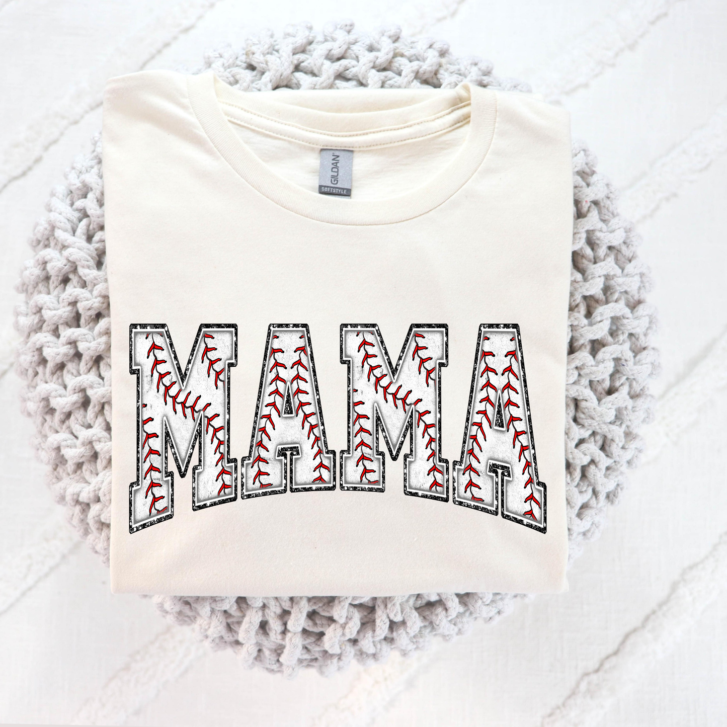 Mama Baseball Full Color DTF Transfer