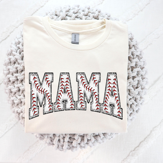 Mama Baseball Full Color DTF Transfer