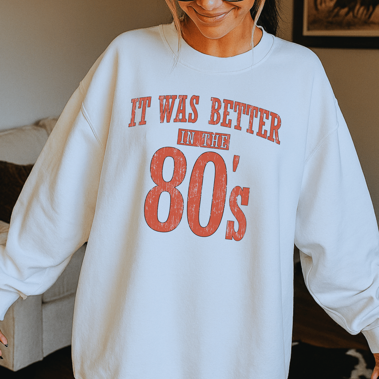 It Was Better In The 80's Color DTF Transfer