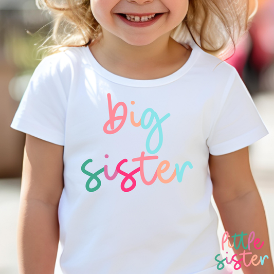 Big Sister (Little Sister Option) Full Color DTF Transfer