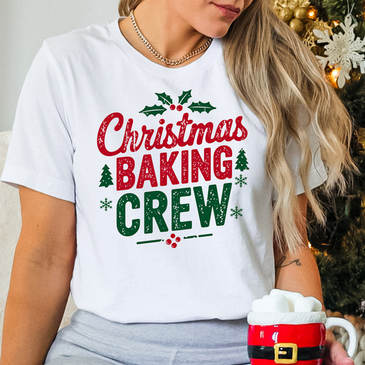 Christmas Baking Crew Full Color DTF Transfer