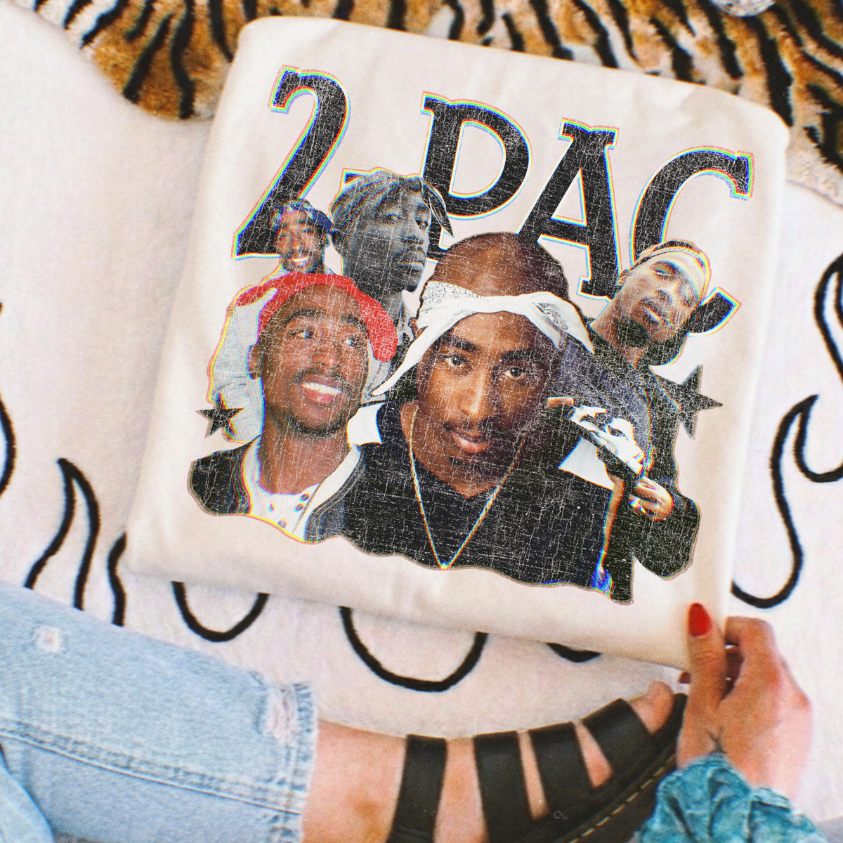 2 Pac Full Color DTF Transfer
