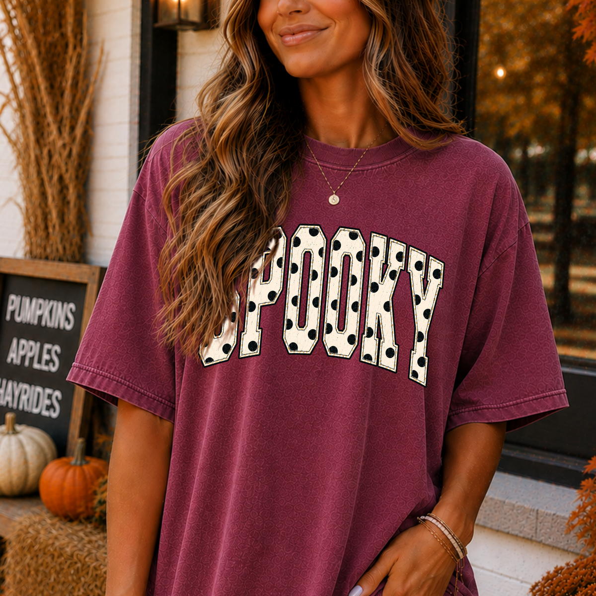 Spooky (Polka Dot) Full Color DTF Transfer