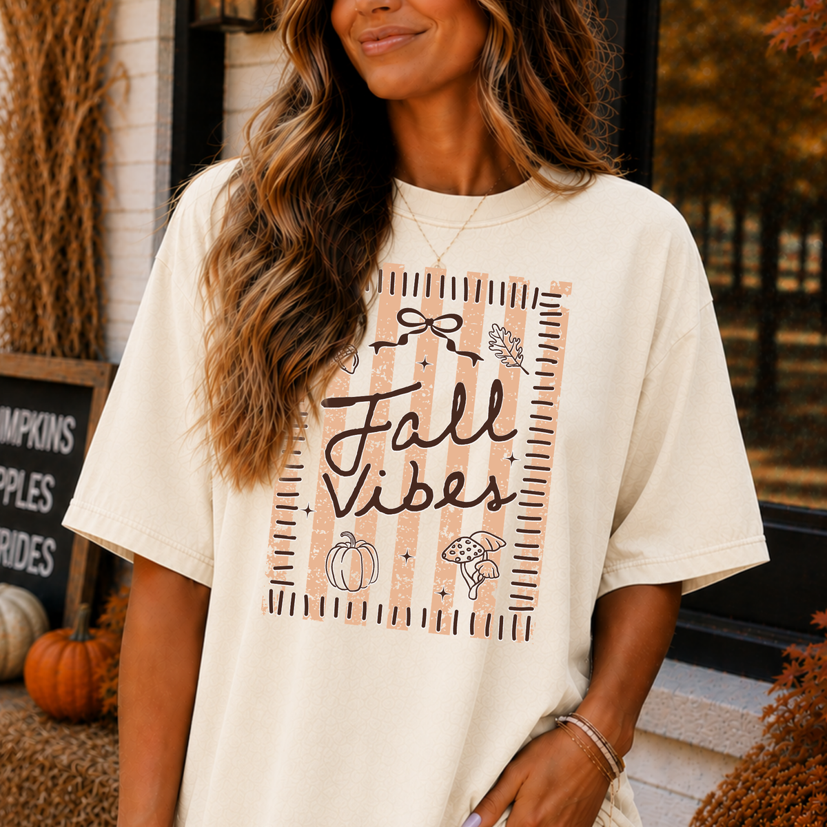 Fall Vibes Full Color DTF Transfer