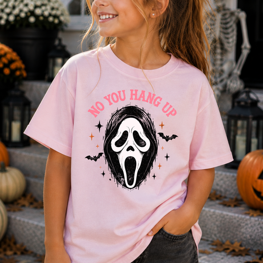 No You Hang Up - Scream Face Full Color DTF Transfer