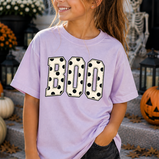 Boo (Polka Dot) Full Color DTF Transfer