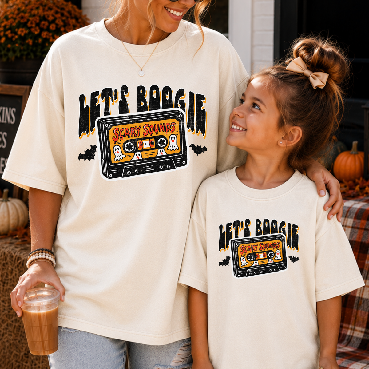 Lets Boogie (Cassette) Full Color DTF Transfer