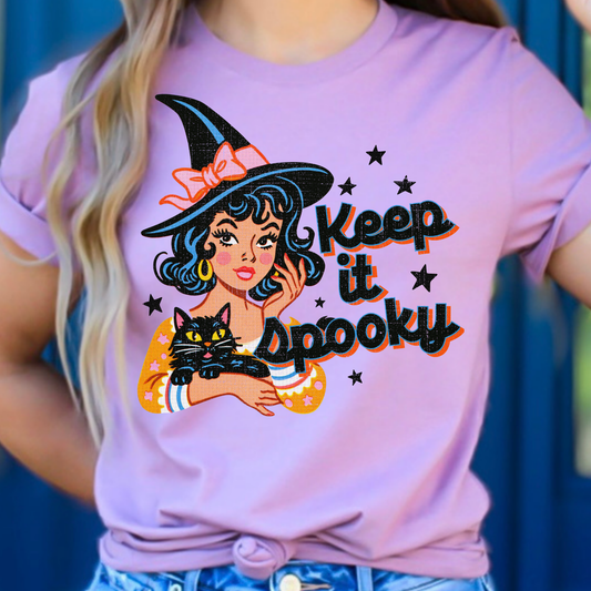 Keep It Spooky Full Color DTF Transfer