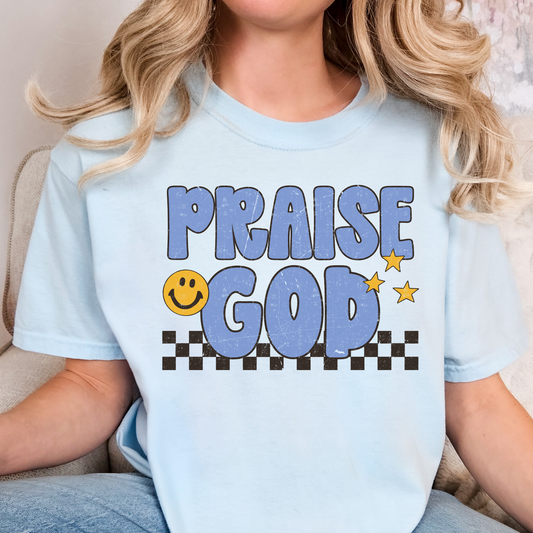 Praise God Full Color DTF Transfer