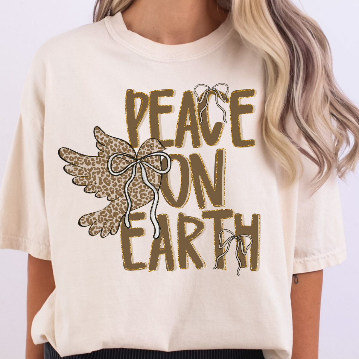 Peace On Earth - Dove Full Color DTF Transfer