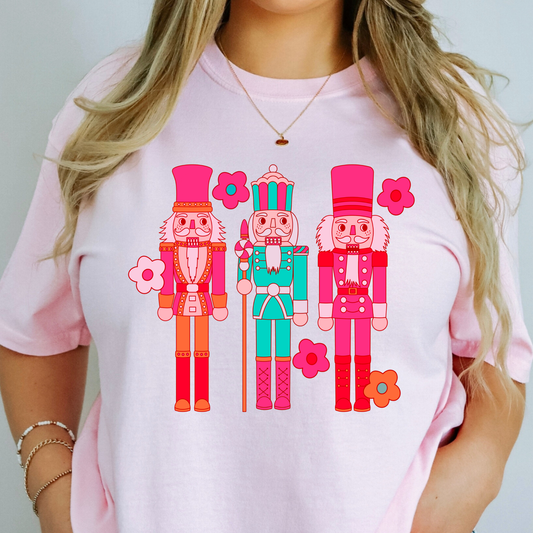 Preppy Nutcrackers Full Color DTF Transfer