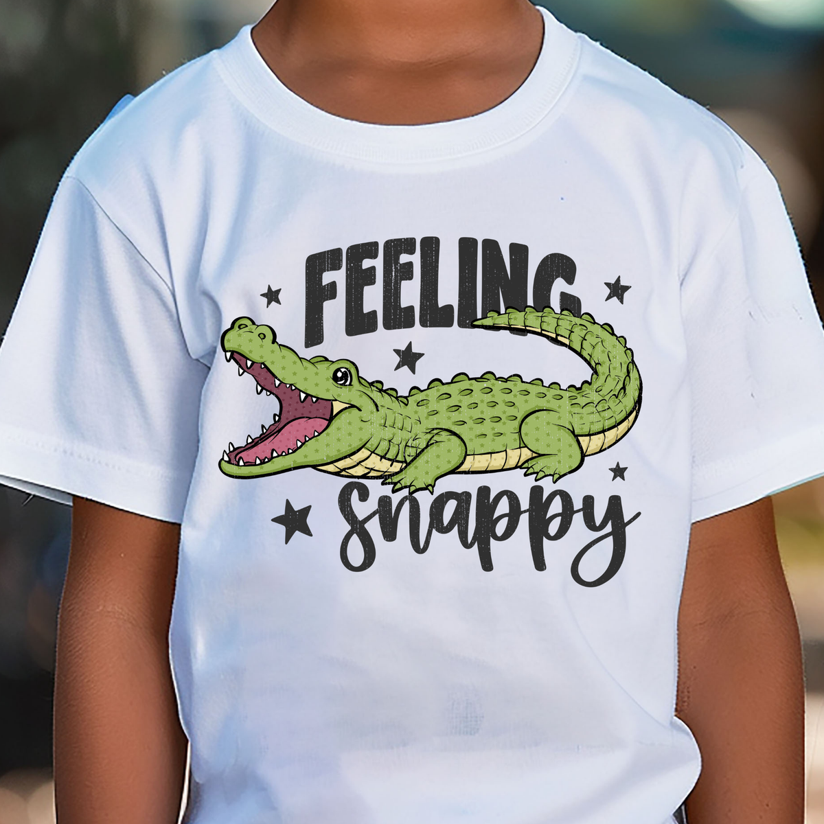 Feeling Snappy - Alligator Full Color DTF Transfer
