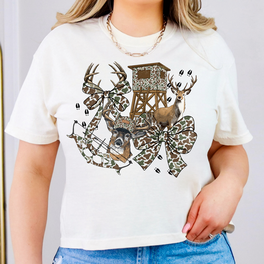 Hunting Collage Full Color DTF Transfer