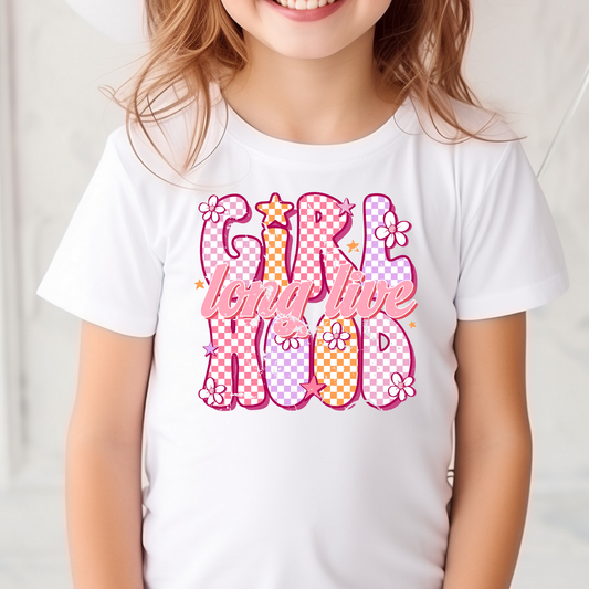 Long Live Girlhood Full Color DTF Transfer