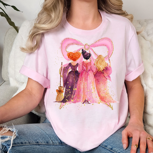 Watercolor Sanderson Sister Full Color DTF Transfer