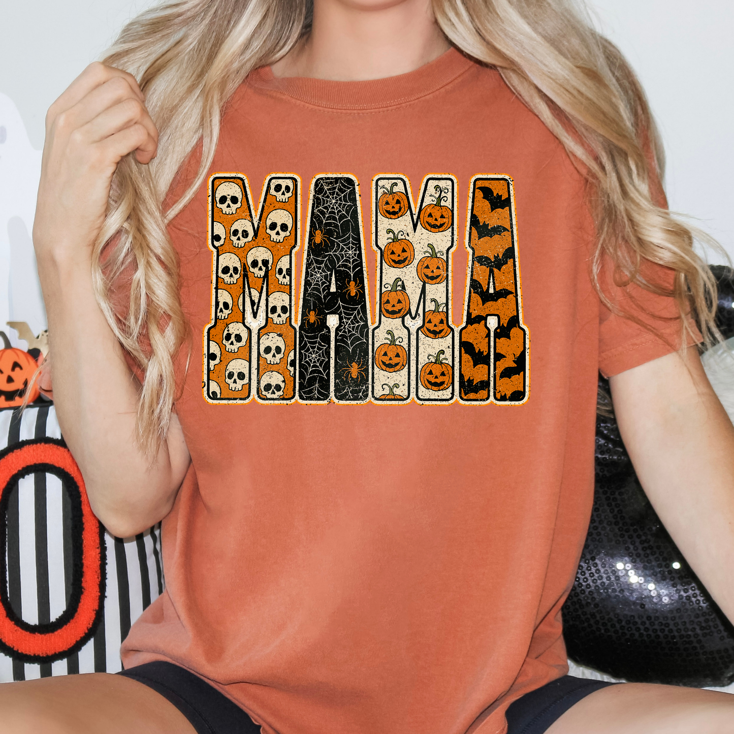 Halloween Mama Full Color DTF Transfer