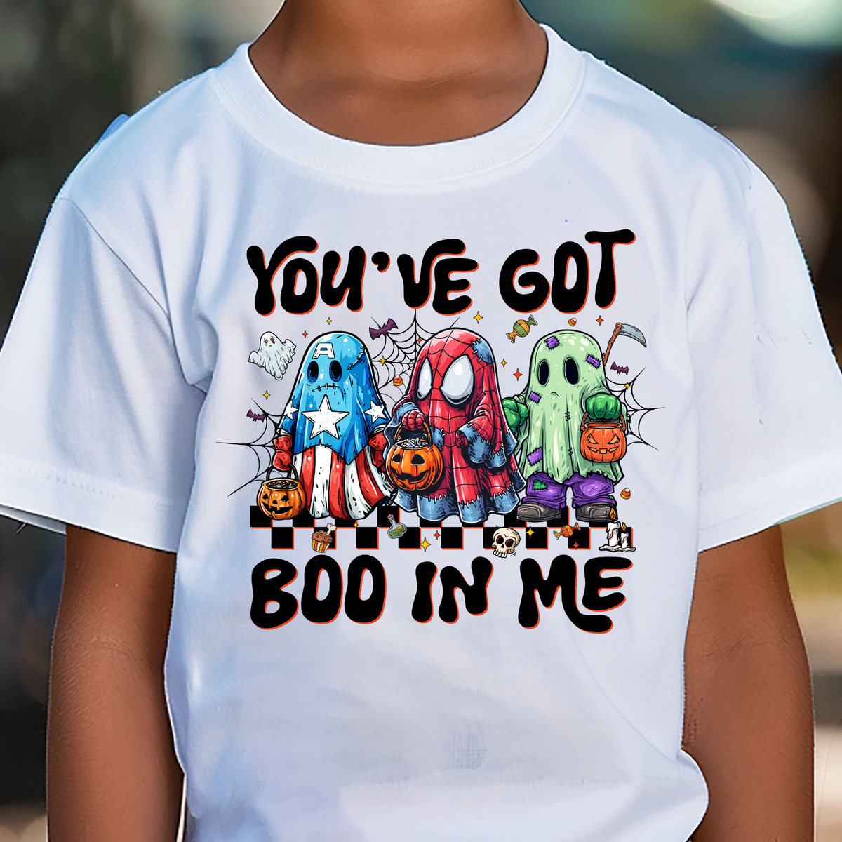 You've Got Boo In Me - Superheros Full Color DTF Transfer