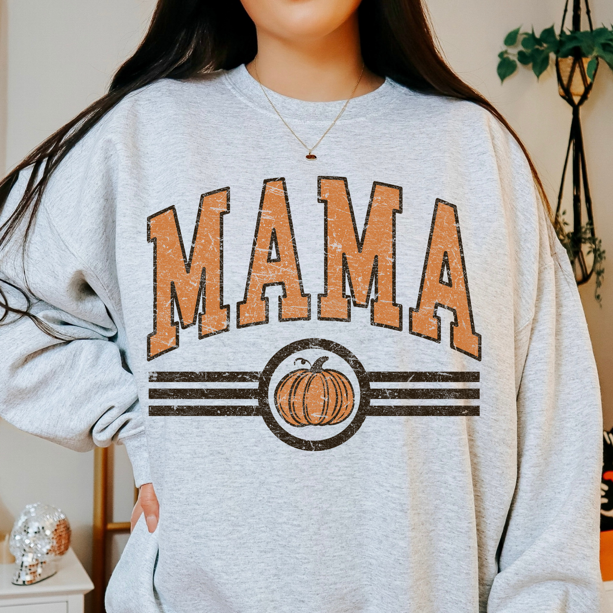 Mama (Pumpkin) Full Color DTF Transfer