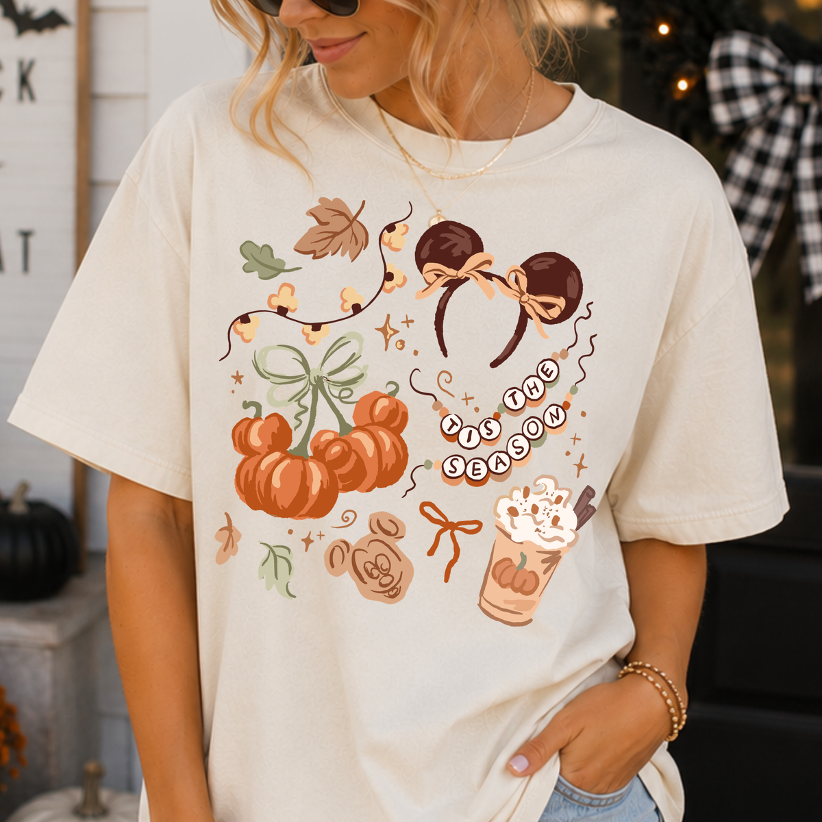 Magical Fall Icons Full Color DTF Transfer