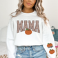 Checkered Mama w/ Pumpkin Sleeve Option (Nana - Momma - Grammy - Gigi - Mimi - Grandma - Mommy - Granny - Mom Options) Full Color DTF Transfer