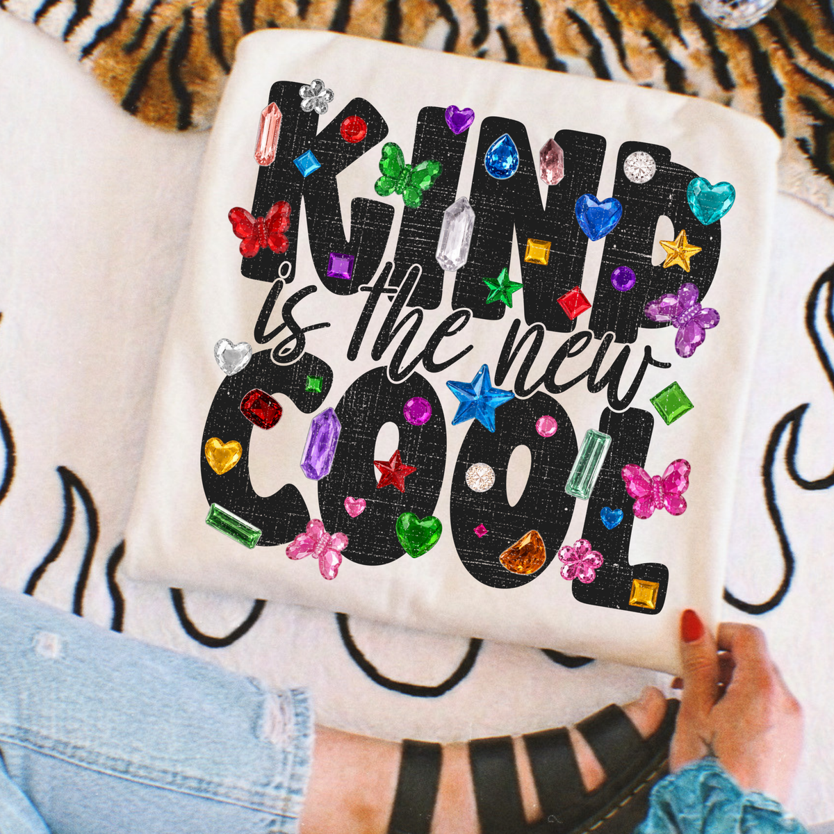 Kind Is The New Cool Full Color DTF Transfer