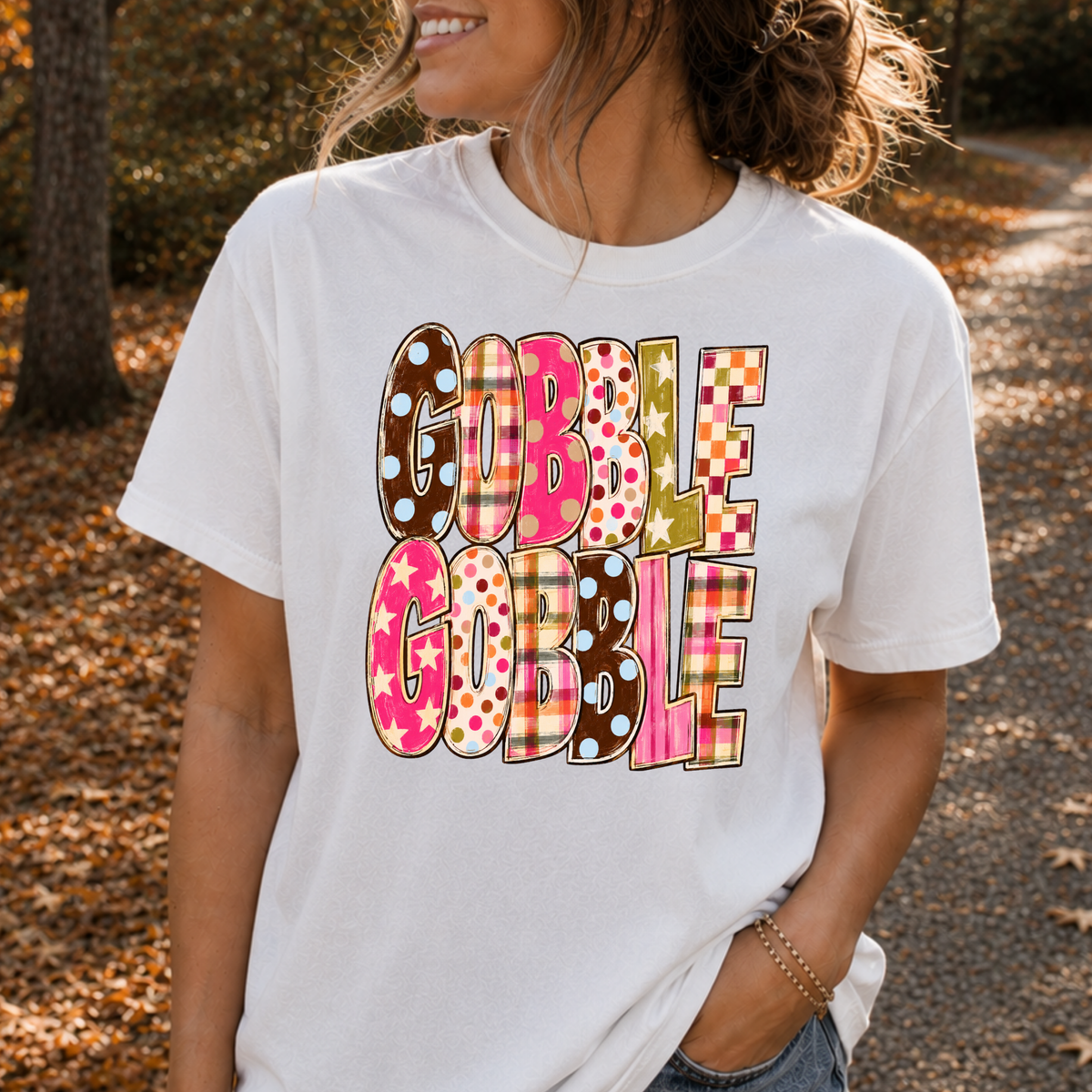 Gobble Gobble (Multi Pattern) Full Color DTF Transfer