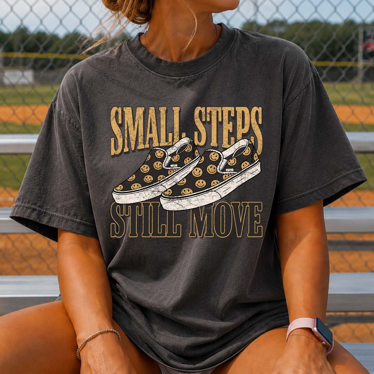 Small Steps Still Move Full Color DTF Transfer