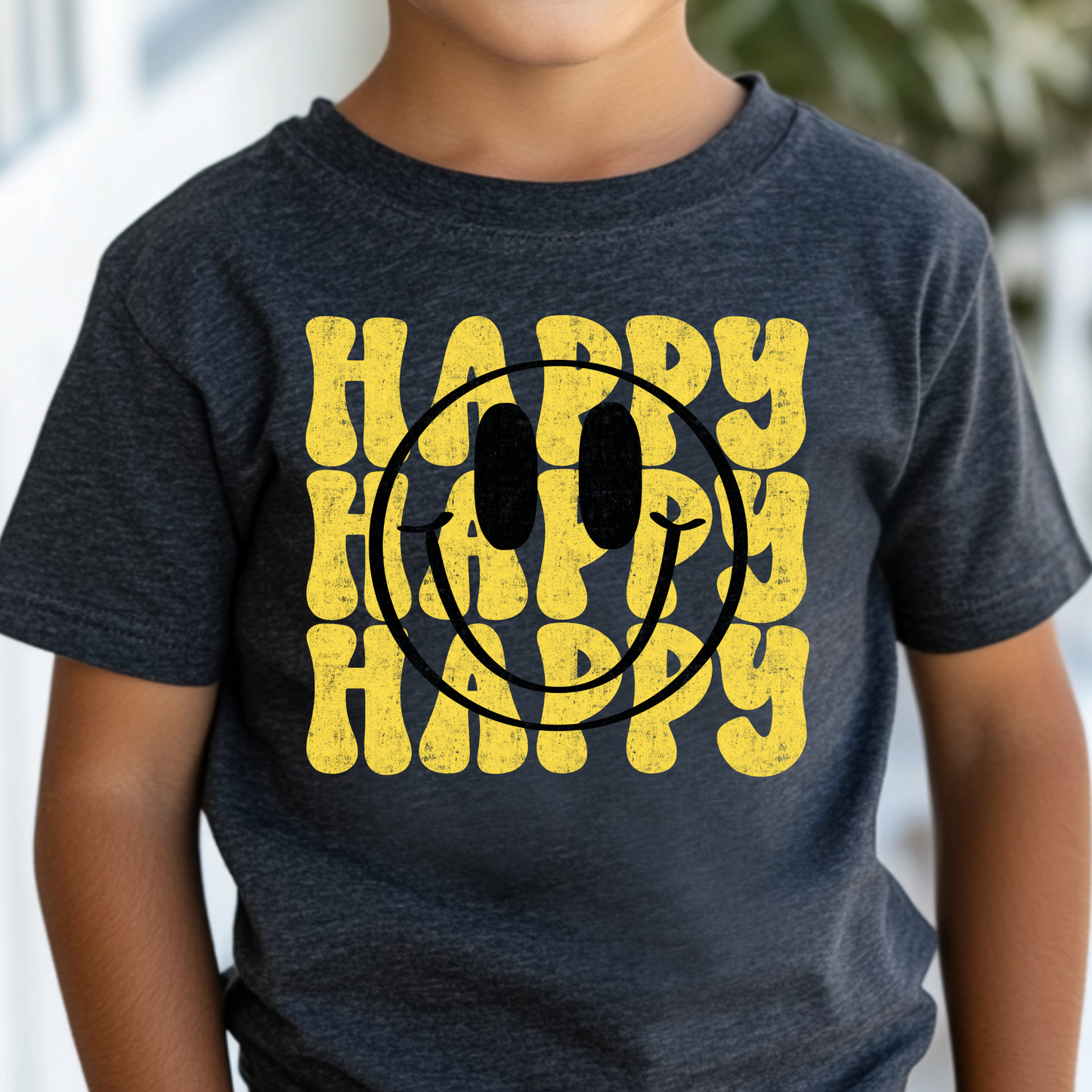 Happy (Repeat) Full Color DTF Transfer