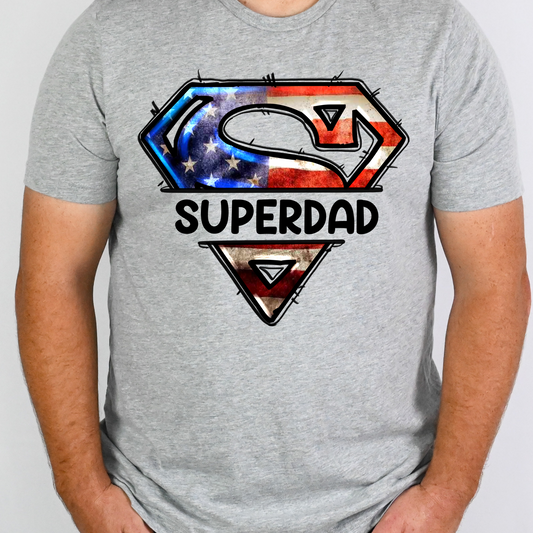 Super Dad Full Color DTF Transfer