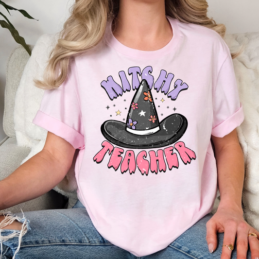 Witchy Teacher Full Color DTF Transfer