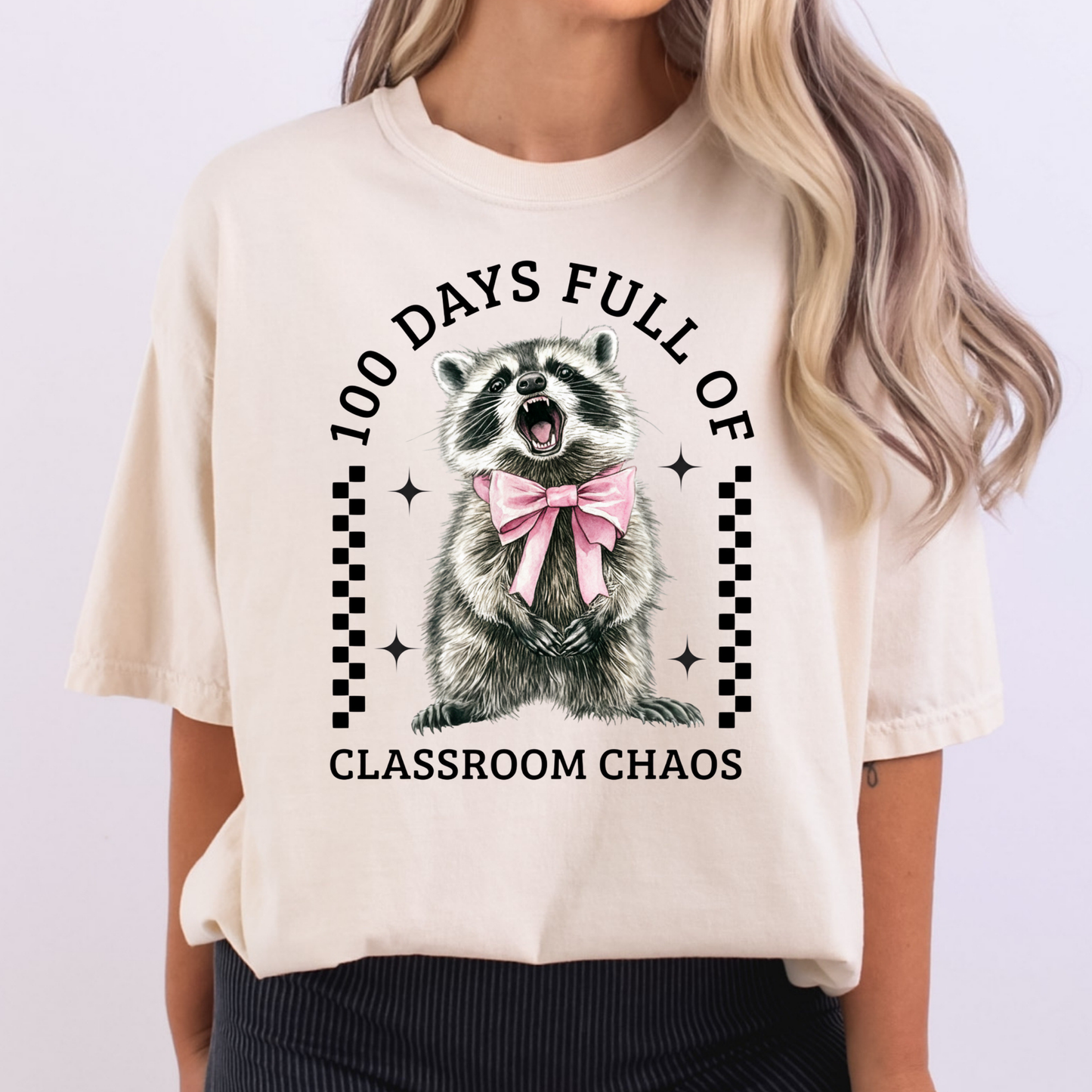 100 Days of Classroom Chaos Full Color DTF Transfer