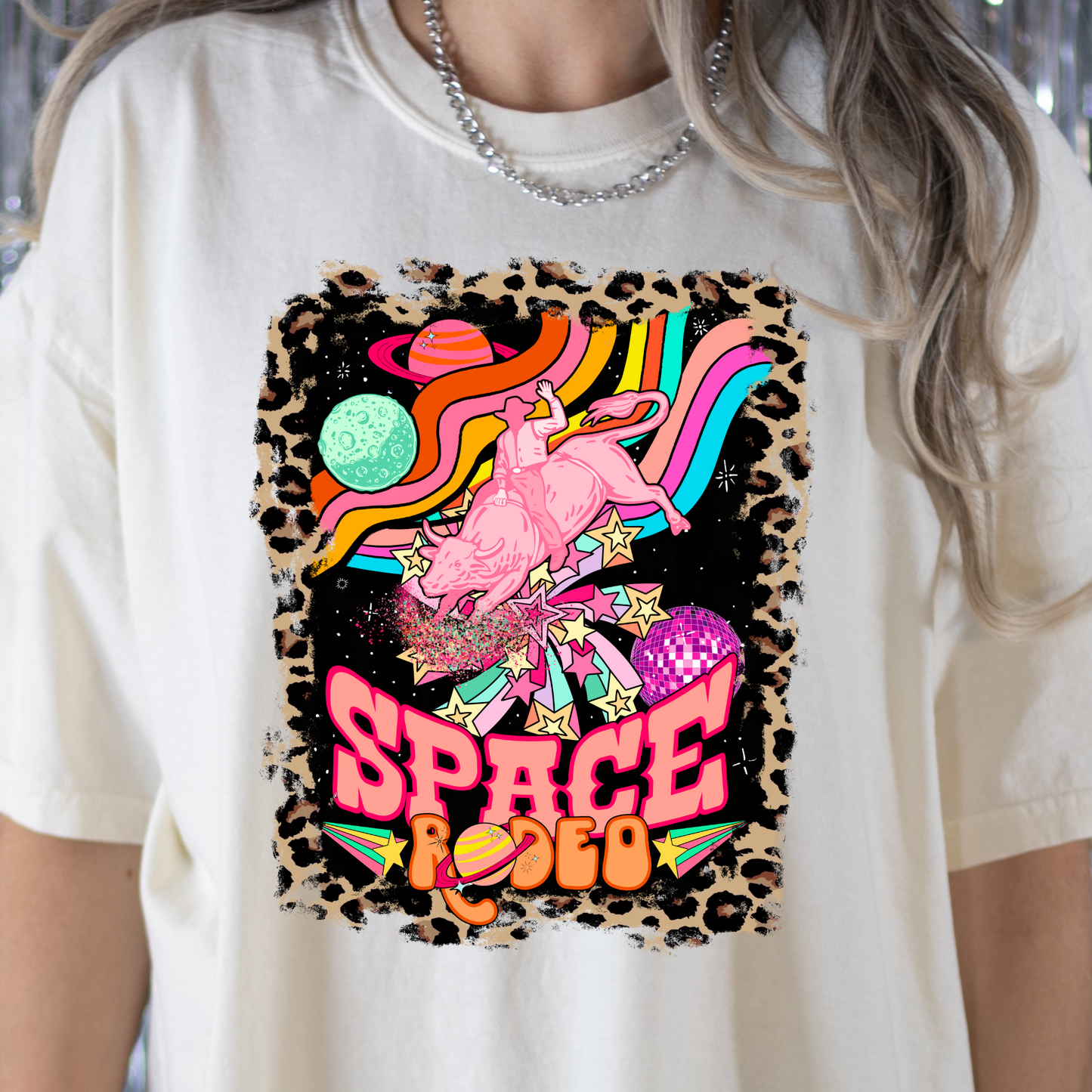 Space Rodeo Full Color DTF Transfers