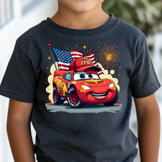 4th of July Cars Theme (MULTI OPTIONS) Full Color DTF Transfer