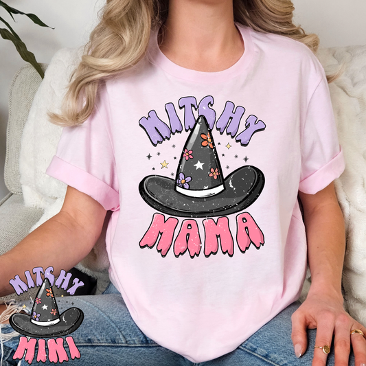 Witch Mama - Mini Full Color DTF Transfer