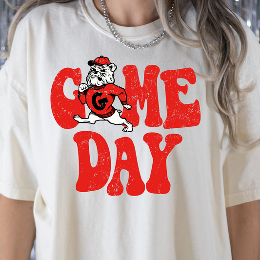 Game Day Georgia Bulldogs Full Color DTF Transfer