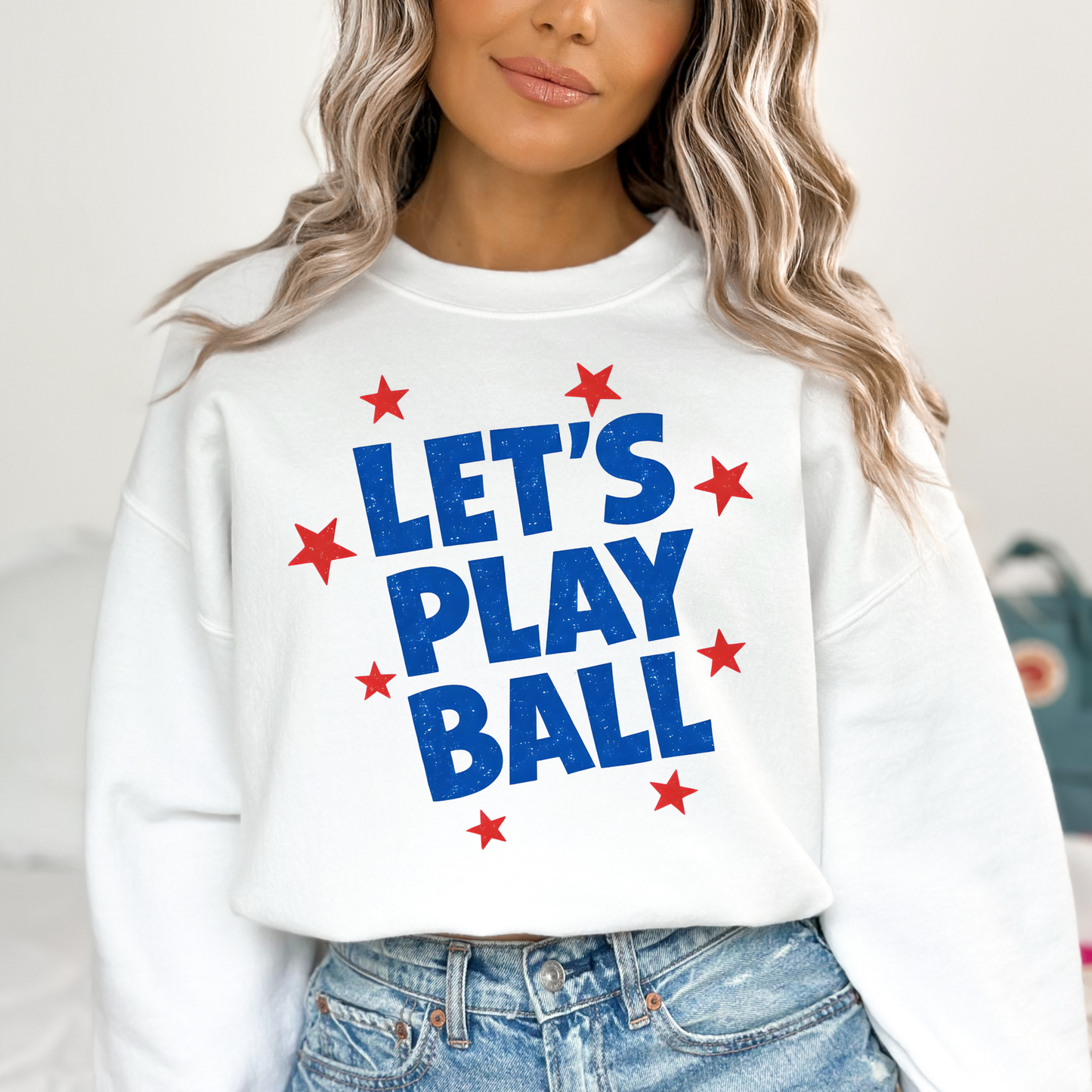 Let's Play Ball Full Color DTF Transfer