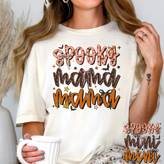 Spooky Mama (Repeat) - Mini Full Color DTF Transfer