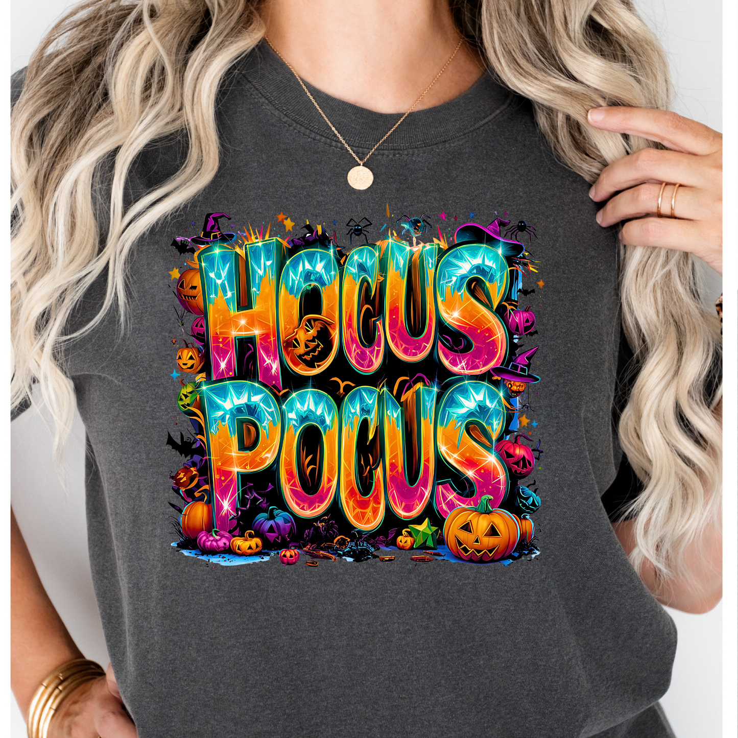 Hocus Pocus (Colorful) Full Color DTF Transfer