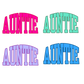 AUNTIE (Multi Color Options) Full Color DTF Transfer