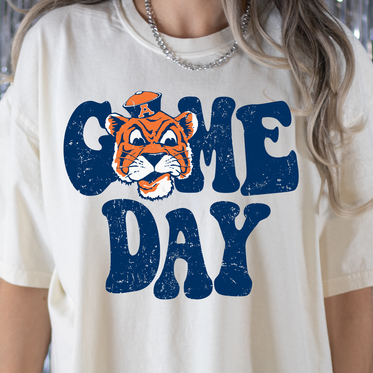 Game Day Auburn Tigers Full Color DTF Transfer