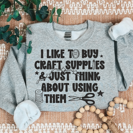 I Like To Buy Craft Supplies & Just Think About Using Them Full Color DTF Transfer