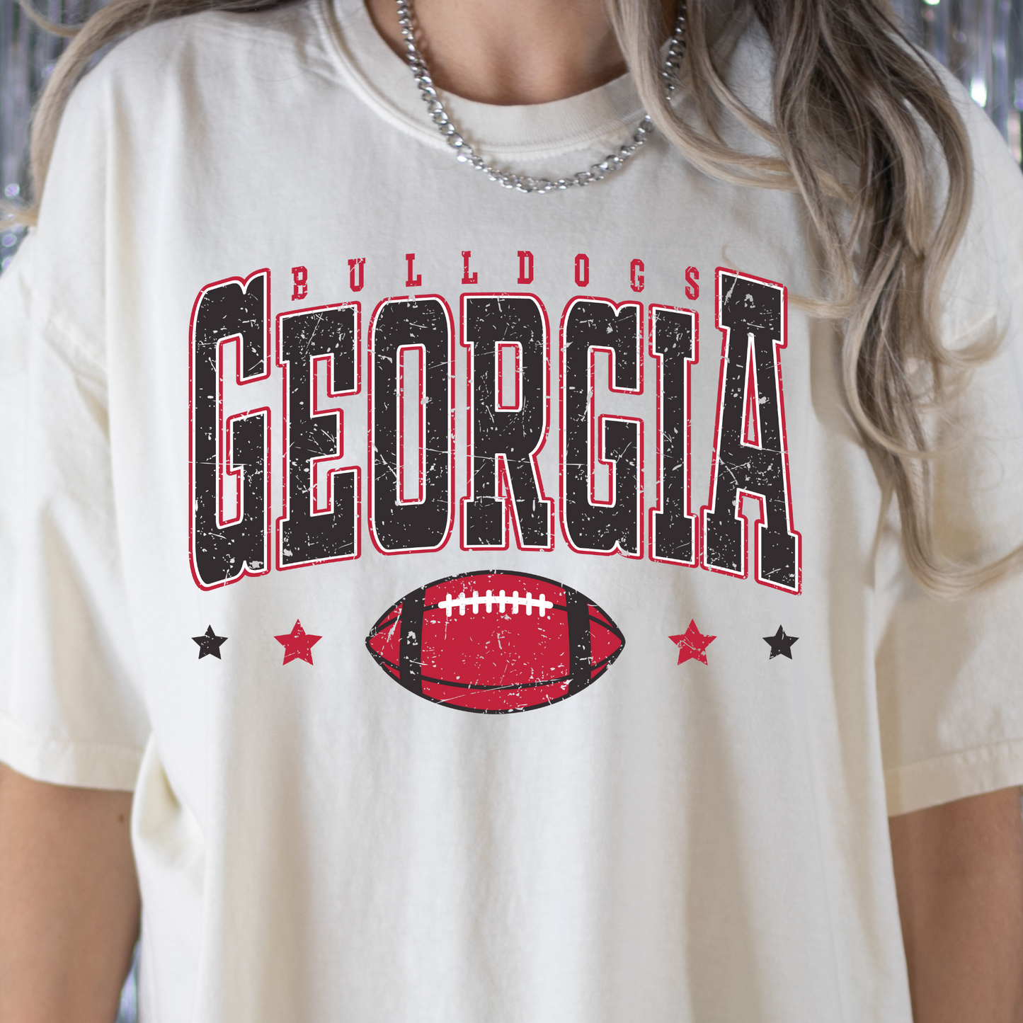 Georgia Bulldogs Football Full Color DTF Transfer