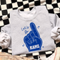 Lets Go - Foam Finger (2026 Playoff Teams) Full Color DTF Transfers
