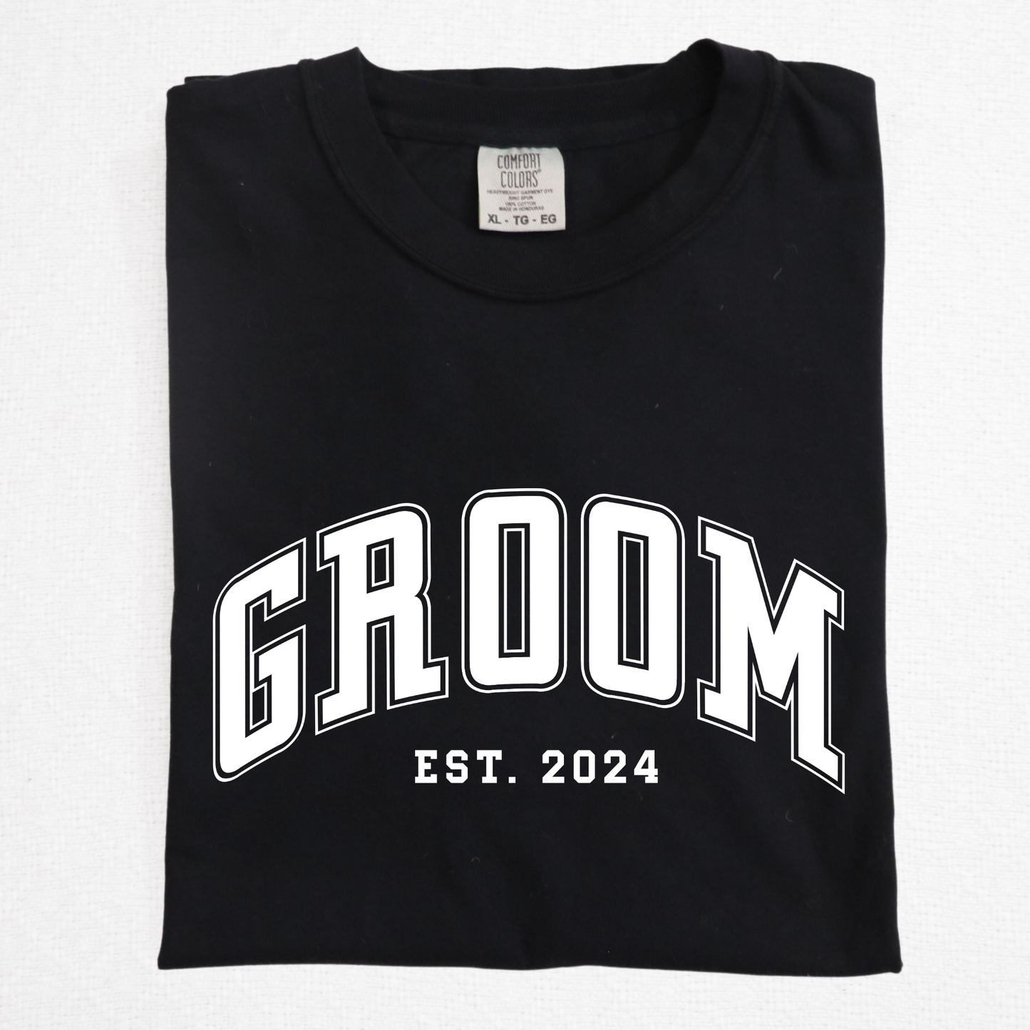 Groom Est 2024 Full Color DTF Transfer