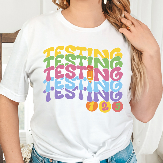 Testing 123 Full Color DTF Transfer