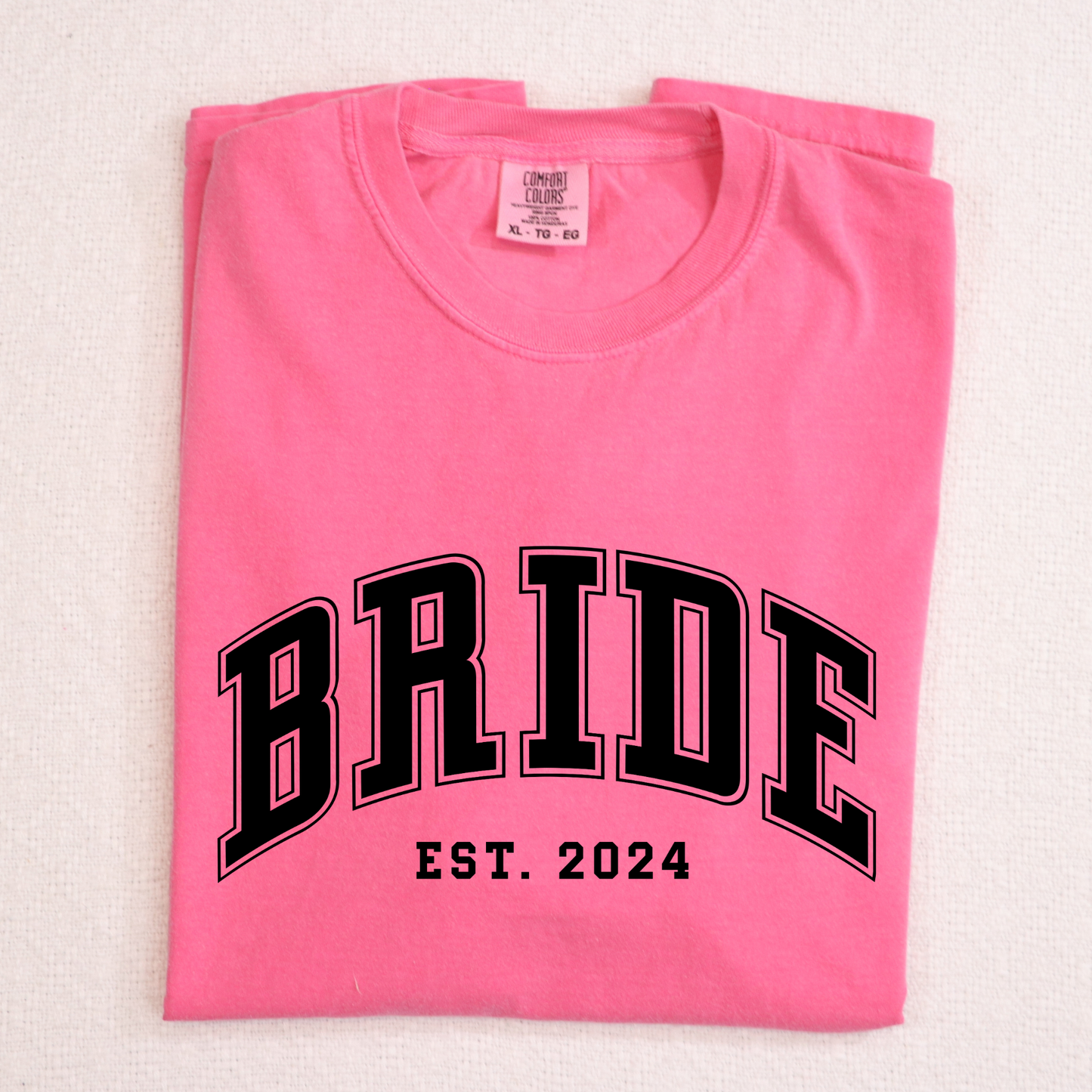 Bride Est 2024 Full Color DTF Transfer