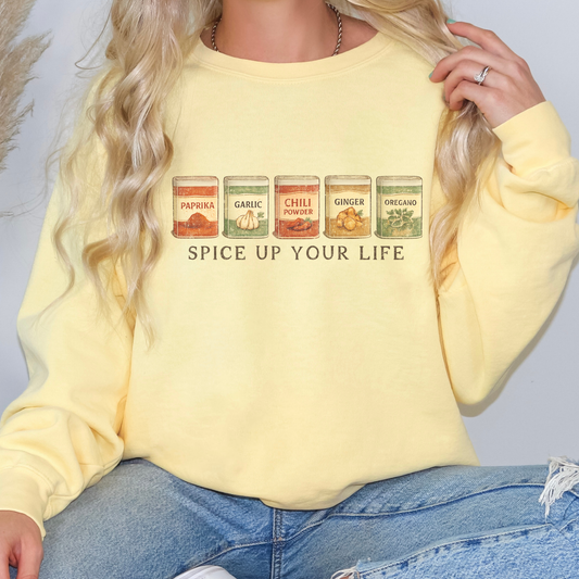 Spice Up Your Life Full Color DTF Transfer