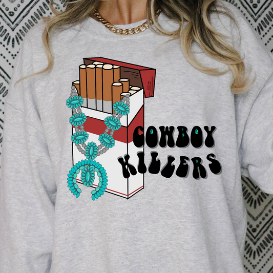 Cowboy Killer (Cigs) Full Color DTF Transfer